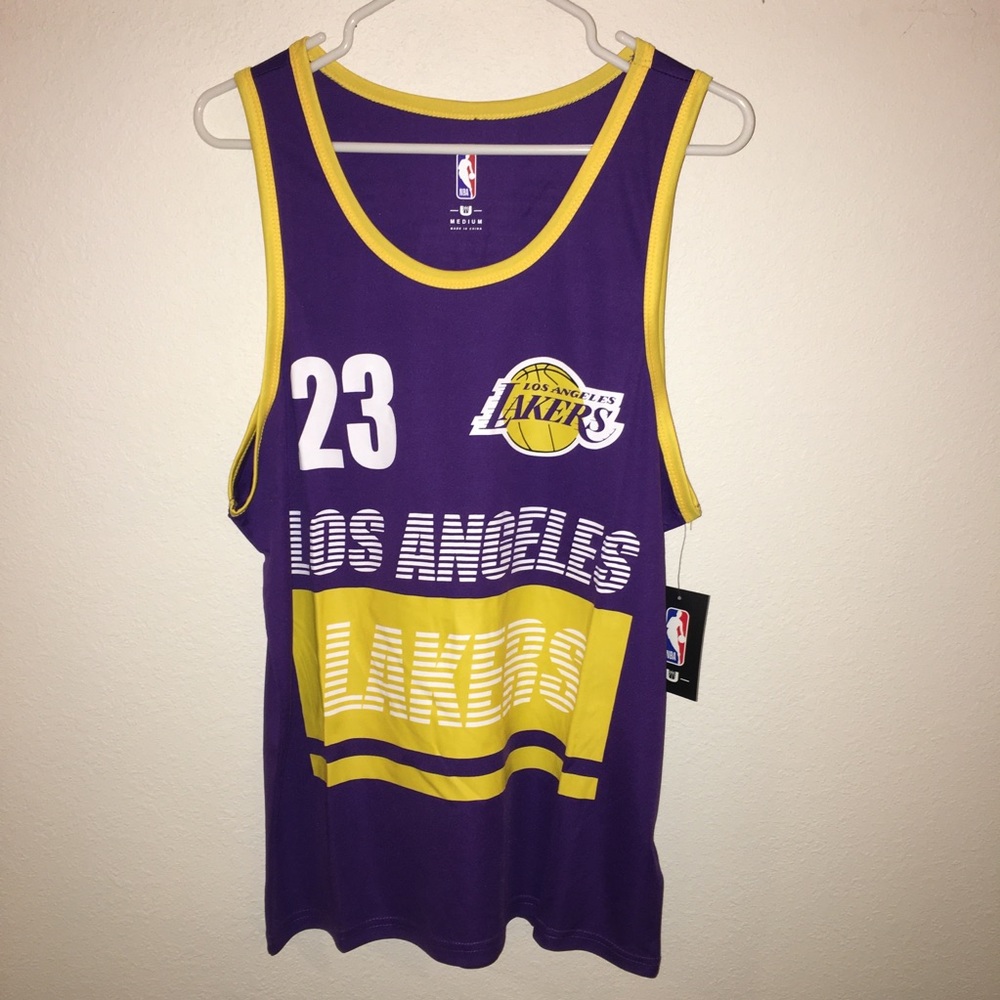 NBA Los Angeles Lakers Lebron James #23 jersey